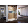 DreamLine Flex DL-6225R-22-04 Pivot Shower Door and SlimLine Base Kit