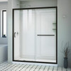 DreamLine DL-6119-CLL-09 The DreamLine Infinity-Z sliding shower or tub door offers classic style with a modern touch. The Infinity-Z will transform your bathroom with a beautiful balance of functionality, elegance and sophistication. A variety of