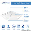 DreamLine DL-6040C-01 SlimLine Shower Base & Backwall Panel Kit