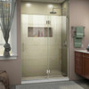 DreamLine D32472R-04 The DreamLine Unidoor-X is a frameless shower door, tub door or enclosure that features a luxurious modern design, complementing the architectural details, tile patterns and the composition of your bath space. Unidoor-X showcases