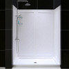 DreamLine DL-6189C-01 DreamLine combines a SlimLine shower base with coordinating shower backwall panels to create a convenient kit that can transform a shower space. The SlimLine shower base incorporates a low profile design for a sleek modern look.