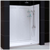DreamLine DL-6189C-01 SlimLine Shower Base & Tile Pattern Backwall Panel Kit