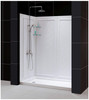 DreamLine DL-6189C-01 SlimLine Shower Base & Tile Pattern Backwall Panel Kit