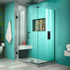 DreamLine SHEN-24390340-09 The DreamLine Unidoor Plus is a frameless hinged shower door or enclosure that is perfectly designed for today’s contemporary trends. With modern appeal and sleek clean lines, the Unidoor Plus adds a touch of timeless style
