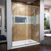 DreamLine DL-6224R-04 The DreamLine Flex pivot shower door and SlimLine base kit offers modern appeal at a budget friendly price point. The versatile Flex model combines cutting-edge pivot hardware, simple installation and dependable performance.