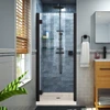DreamLine Lumen Semi-Framed Swing Shower Door with SlimLine Base Kit DL-533242-22-09