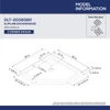 DreamLine Prism DL-6031-88-01 Neo-Angle Frameless Glass Shower Enclosure
