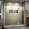 DreamLine D32914572R-04 The DreamLine Unidoor-X is a frameless shower door, tub door or enclosure that features a luxurious modern design, complementing the architectural details, tile patterns and the composition of your bath space. Unidoor-X