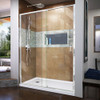 DreamLine DL-6224L-01 The DreamLine Flex pivot shower door and SlimLine base kit offers modern appeal at a budget friendly price point. The versatile Flex model combines cutting-edge pivot hardware, simple installation and dependable performance.