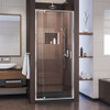 DreamLine DL-6215C-88-01 The DreamLine Flex pivot shower door and SlimLine base kit offers modern appeal at a budget friendly price point. The versatile Flex model combines cutting-edge pivot hardware, simple installation and dependable performance.