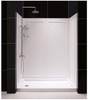 DreamLine Visions DL-6114R-04CL Sliding Shower Door with Glass Panels