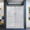 DreamLine DL-6116C-04FR The DreamLine Infinity-Z sliding shower or tub door offers classic style with a modern touch. The Infinity-Z will transform your bathroom with a beautiful balance of functionality, elegance and sophistication. A variety of