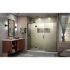 DreamLine Unidoor-X D32414572L-09 Frameless Shower Door Enclosure