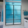 DreamLine D245872MB01-09 The DreamLine Unidoor Madrid is a frameless swing shower door designed in step with modern market trends. The Madrid has a features a stylish, minimalist design, with a satin black finish that is bold and striking in any