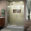 DreamLine D12430572-01 The DreamLine Unidoor-X is a frameless shower door, tub door or enclosure that features a luxurious modern design, complementing the architectural details, tile patterns and the composition of your bath space. Unidoor-X