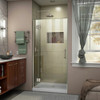 DreamLine D12872-04 The DreamLine Unidoor-X is a frameless shower door, tub door or enclosure that features a luxurious modern design, complementing the architectural details, tile patterns and the composition of your bath space. Unidoor-X showcases