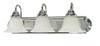 Nuvo 60/317  Ballerina - 3 Light - 24" - Vanity - w/ Alabaster Glass Bell Shades -Polished Chrome Finish