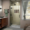 DreamLine D12872-09 The DreamLine Unidoor-X is a frameless shower door, tub door or enclosure that features a luxurious modern design, complementing the architectural details, tile patterns and the composition of your bath space. Unidoor-X showcases