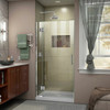 DreamLine D12872-01 The DreamLine Unidoor-X is a frameless shower door, tub door or enclosure that features a luxurious modern design, complementing the architectural details, tile patterns and the composition of your bath space. Unidoor-X showcases