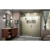 DreamLine Unidoor-X D3241472L-09 Frameless Shower Door Enclosure