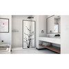 DreamLine Blossom D3234720ZNB-09 Single Panel Walk-In Shower Enclosure with JetGlaze Glass