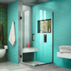 DreamLine SHEN-24300300F-06 The DreamLine Unidoor Plus is a frameless hinged shower door or enclosure that is perfectly designed for today’s contemporary trends. With modern appeal and sleek clean lines, the Unidoor Plus adds a touch of timeless