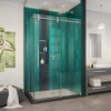 DreamLine SHEN-6134482-07 The DreamLine Enigma-XO shower door, tub door or enclosure is the combination of elegance and style brought together within a modern and fully frameless design. The striking stainless steel hardware delivers a perfect mix of