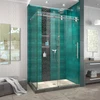DreamLine Enigma-XO SHEN-6134482-07 Frameless Shower Door Enclosure with Stainless Steel Hardware
