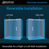 DreamLine Enigma-XO SHEN-6132722-08 Frameless Shower Door Enclosure