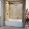 DreamLine SHDR-64606210-09 The DreamLine Enigma Air fully frameless, sliding shower or tub door has the ultimate combination of luxury and modern design. Striking stainless steel hardware delivers a perfect mix of exceptional quality and cool urban