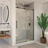 DreamLine Enigma Air SHDR-64487610-09 Frameless Sliding Shower Door with Stainless Steel Hardware
