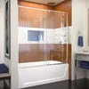 DreamLine Flex SHDR22605800-04 Semi-Frameless Pivot Shower Door