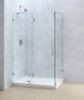 DreamLine Quatra Lux SHEN-1334460-04 Fully Frameless Hinged Shower Enclosure