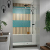 DreamLine SHDR-61487610-07 The DreamLine Enigma-X shower door, tub door or enclosure brings an air of sophistication and luxury with its modern and fully frameless design. The striking stainless steel hardware delivers a perfect mix of exceptional
