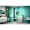 DreamLine Unidoor Plus SHEN-2423243430-04 Frameless Hinged Shower Door