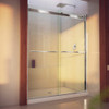 DreamLine SHDR-636076H-01 The DreamLine Essence-H is a semi-frameless sliding bypass shower or tub door with a modern, elegant design and a striking look. The Essence-H has thick tempered glass combined with sleek rollers for smooth gliding action.