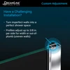 DreamLine Prism SHEN-2138380-09 Neo-Angle Frameless Shower Enclosure