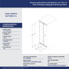 DreamLine Butterfly-S SHDR-4536741-09 Bi-Fold Shower Door Modern Industrial
