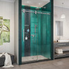 DreamLine SHDR-61487620-07 The DreamLine Enigma-XO shower door, tub door or enclosure is the combination of elegance and style brought together within a modern and fully frameless design. The striking stainless steel hardware delivers a perfect mix