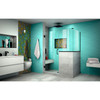 DreamLine Unidoor Plus SHEN-2424243436-09 Frameless Hinged Shower Door Enclosure