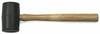 APEX TOOL GROUP GWR82259 HAMMER RUBBER MALLET WOOD HNDL 16 OZ