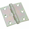 National Hardware N195-644 V504 Removable Pin Broad Hinges in Zinc plated, 2 pack