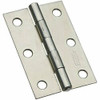 National Hardware N146-373 V518 Non-Removable Pin Hinges in Zinc plated, 2 pack