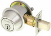 Falcon D241P6-626 D241 P 626 KD Single Cylinder Deadbolt ADJ BS G in Satin Chrome