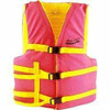 SEACHOICE 86190 ORANGE/YELLO YOUTH VEST 25-29