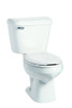 MANSFIELD 138.160.WHT Plumbing Alto Elongated Front 1.6 Toilet, White