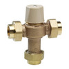 Watts 307968 0558145 3/4 KOHLER 3/4 Inch Lead Free Thermostatic Mixing Valve, Threaded Union End Connections, Adjustable Out 80-120 degrees F