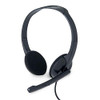 VERBATIM CORPORATION 70721 STEREO HEADSET WITH MICROPHONE PLUG-N-PLAY HEADSET WITH MICROPHONE