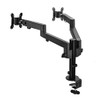 SIIG CE-MT3E11-S1 MULTI-ANGLE DUAL POLE ARM MONITOR DESK MOUNT