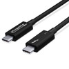 PLUGABLE TECHNOLOGIES TBT3-40G80CM THUNDERBOLT 3 CERTIFIED USB-C CABLE 40GBPS 2.6FT